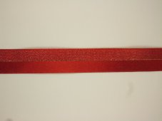Atlasová stuha s metaloplastem 2,5cm/20m