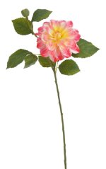 Umělá květina kvetoucí dahlie, květ Ø 15cm, dl.68cm