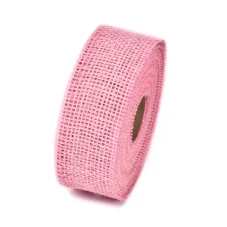Jutová tužená stuha s nezaobroubeným okrajem 5cm/10m