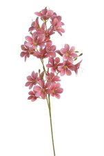 Umělá kvetoucí rostlina, květ Ø 6cm, zápich dl. 72cm