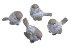 Keramický sedící ptáček 6cm