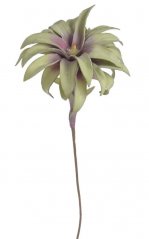 Umělá rostlina z pěny s jedním květem dl. 65cm