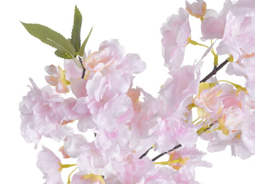 Umělá větev višně kvetoucí dl. 100cm