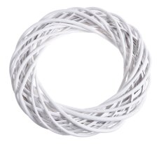 Proutěný věnec z různých druhů proutí Ø 40cm/tl.9cm