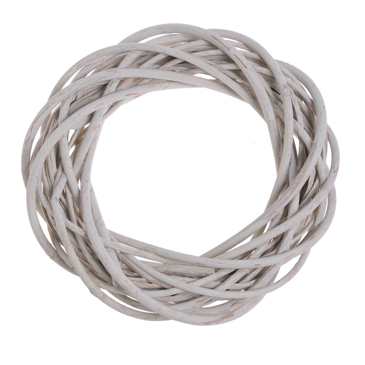 Věnec z barveného proutí Ø 25 cm_BE