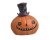 Halloween dýně v klobouku z polyresinu, 6,8 cm x 5,5 cm x 7,5 cm