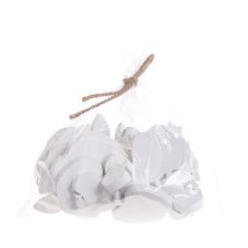 Dřevěné výseky ve tvaru jablíčka 3-7cm - 18ks
