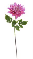 Umělá květina kvetoucí dahlie, květ Ø 25cm, dl.98cm