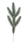 Umělá větvička smrkového chvojí dl.28cm