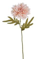 Umělý květ dahlie na stonku, květ  Ø11cm/dl.38cm