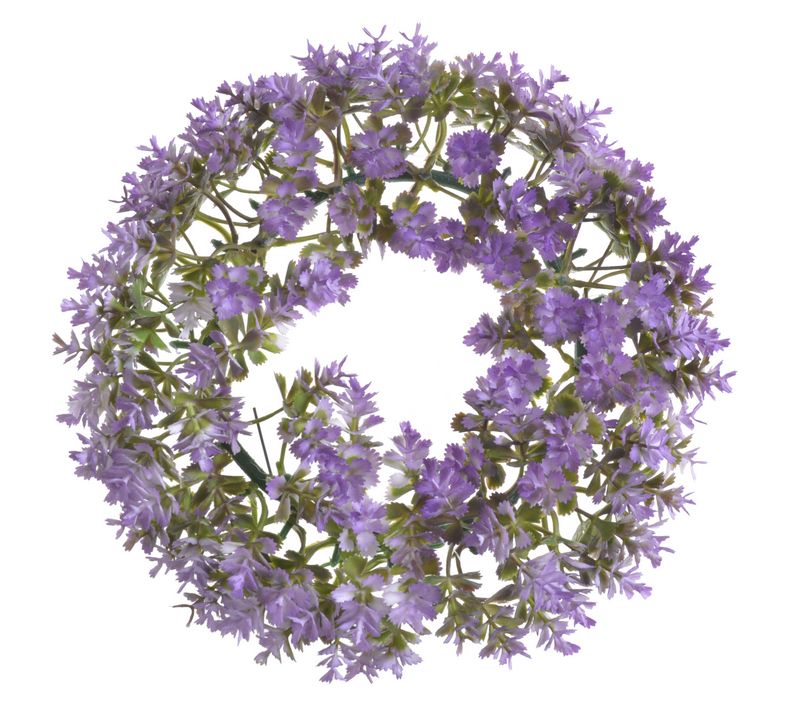 Věneček z umělých kvítků Ø 20 cm Q36-0174_07