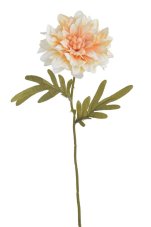 Umělý květ dahlie na stonku, květ  Ø11cm/dl.38cm