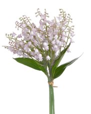 Svazek umělých konvalinek dl. 30cm - 3ks