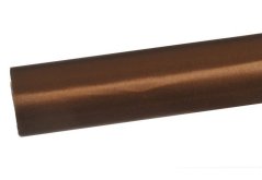 Saténový běhoun  šířka 16 cm/dl. 9m - hnědá 071