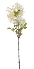 Umělá rozkvetlá větvička šeříku dl. 62cm