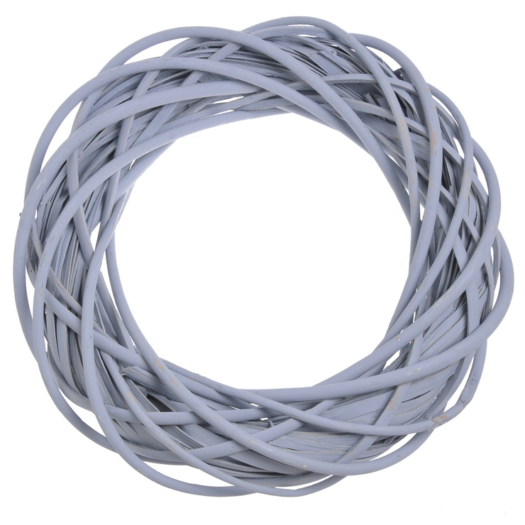 Věnec z barveného proutí Ø 35 cm _BL