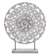 Dekorace rozeta stojící Ø 48cm, 40cmL x 8cmW x 48cmH.