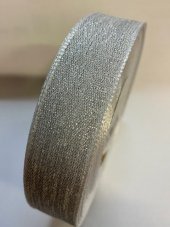 Atlasová stuha tkaná oboulícní s metaloplastem 2,4cm/20m