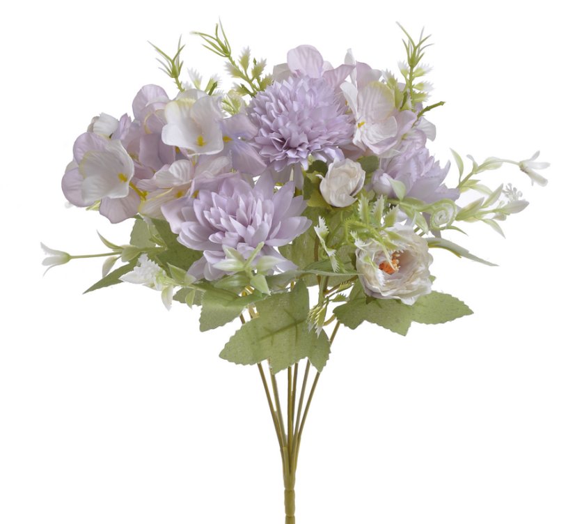 Umělá míchaná kytice dl. 34 cm