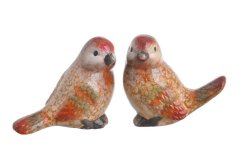 Dekorace keramický ptáček 9cmLx5cmWx7cmH