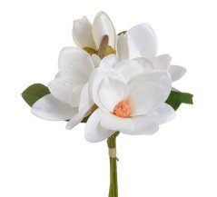 Kytice umělých magnolií  3+2, dl. 32cm