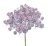 Umělá gypsophila kvetoucí s metalovou patinou dl. 20cm - zápich