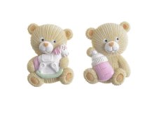 Dekorace figurka medvěd magnet 4,5cm