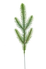 Umělá větvička smrkového chvojí dl.28cm