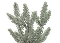 Umělá omrzlá chvojová větev dl. 28cm - 3ks