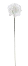 Krajková pivoňka retro, Ø 10 cm,  dl. 60 cm, barva 24