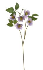 Umělá čemeřice, květ 7cm, dl. celkem 62cm