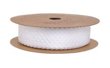 Dekorační síťovaná stuha se zdobeným okrajem 2,3cm/dl.10m