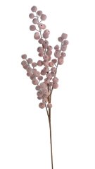 Dekorace plastová mini jablíčka na větvi, jablíčka  Ø 1-2cm, zápich dl. 68cm