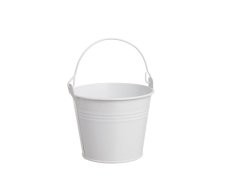 Plechové vědro na aranžování 11,5cm∅ x 9cmH