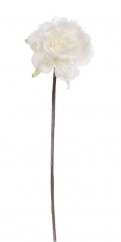 Krajková růže na stonku střední, Ø 10 cm, dl. 40 cm, barva 12