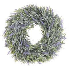 Věnec z umělé levandule Ø 30cm