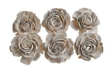 Přírodní dekorace Shola Deco/Beautry Rose skin Ø 8cm - 12ks