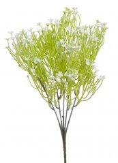 Umělá rostlina zeleň dl. 33cm - 5 výhonů - zápich