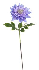 Umělá květina kvetoucí dahlie, květ Ø 25cm, dl.98cm
