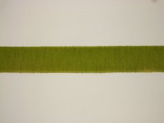Plátnová jednobarevná stuha 1,5cm/25m