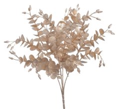 Umělý barvený keřík eukalyptus dl. 36cm