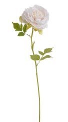 Umělá rozkvetlá pivoňka - květ Ø 10 cm, dl. 66cm