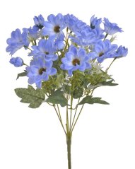 Umělá kytice drobných kvítků 5,5cm/34cm
