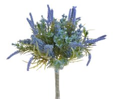 Kytice různých druhů umělých travin vel. 35cm