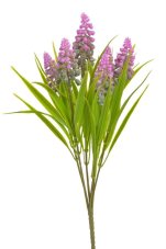 Umělá rostlina - modřenec 7 výhonů dl. 32cm - zápich