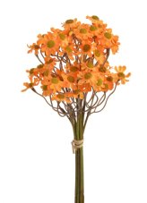 Umělý heřmánek svazek oranžový 26 cm