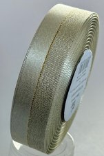 Atlasová stuha s metaloplastem 2,5cm/20m