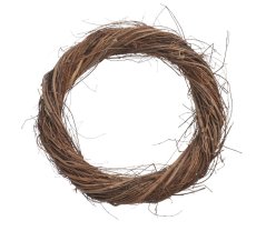 Dekorace proutěný věnec  Ø 35cm
