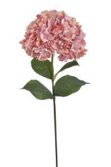 Umělá hortenzie, hlavička Ø 22cm. celkem dl.76cm