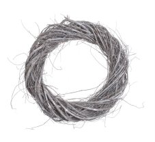 Proutěný věnec ze dvou druhů proutí Ø 35cm